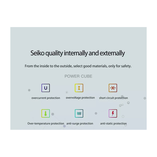 GLOBOSTAR® POWERCUBE 79633 Πολύπριζο 6 Θέσεων με 2 x Πρίζες DC 5V USB 2.0 & 4 x EU Schuko Πρίζες Ασφαλείας Childproof AC 220-240V 3680W/16A Max Load IP20 - Λευκό & Γκρι - Μ7.5 x Π11.5 x Υ7.5cm