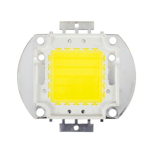 GLOBOSTAR® COBCHIP 73762 Cob LED 50W 5000lm 120° DC 28-32V IP20 Ψυχρό Λευκό 6000K Dimmable - Bridgelux COB Chip - Μ5.6 x Π5.2 x Υ0.6cm - 2 Χρόνια Εγγύηση