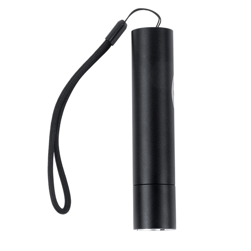 GloboStar® 79029 Φορητός Φακός Χειρός Επαναφορτιζόμενος LED CREE XM-L2 T6 10W 1000lm Zoom 1° έως 60° Μοιρών με 1 x 18650 Μπαταρία 1200mAh USB 2.0 Πτυσσόμενος & 3 Modes Power Bank Αδιάβροχο IP54 Ψυχρό Λευκό 6000K