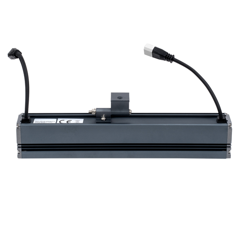 GLOBOSTAR® WASHERVAIA 90178 Μπάρα Φωτισμού Wall Washer LED 6W 630lm 30° DC 24V Αδιάβροχο IP65 Ultra Θερμό Λευκό 2200K Dimmable - Bridgelux SMD Chip - Γκρι Ανθρακί - Μ30 x Π4 x Υ5cm - 3 Χρόνια Εγγύηση