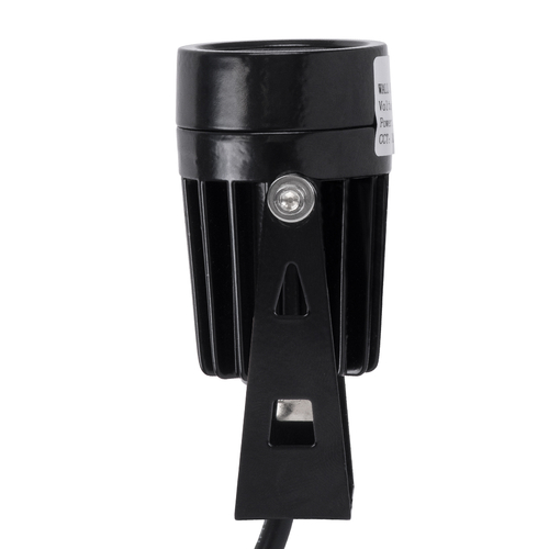 GLOBOSTAR® SPOTTOLA 90631 Σποτ Φωτισμου LED 1W 110lm 10° DC 24V Αδιάβροχο IP65 Θερμό Λευκό 2700K Dimmable - Bridgelux SMD Chip - Γκρι Ανθρακί - Μ5 x Π5 x Υ9cm - 3 Χρόνια Εγγύηση