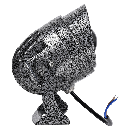 GLOBOSTAR® SPOTXENIA 90633 Σποτ Φωτισμου με Αντιθαμβωτική Γρίλια LED 16W 1840lm 3° DC 24V Αδιάβροχο IP65 Φυσικό Λευκό 4500K Dimmable - Bridgelux COB Chip - Σφυρήλατο Γκρι Ανθρακί - Μ9 x Π9 x Υ12cm - 3 Χρόνια Εγγύηση