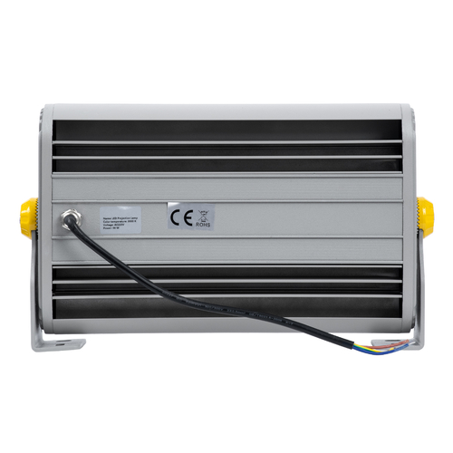 GLOBOSTAR® FLOODHENA 90639 Προβολέας Σποτ Wall Washer LED 36W 3240lm 30° AC 220-240V Αδιάβροχο IP65 Θερμό Λευκό 2700K - Bridgelux SMD Chip - Γκρι Ανθρακί - Μ30 x Π6 x Υ17cm - 3 Χρόνια Εγγύηση