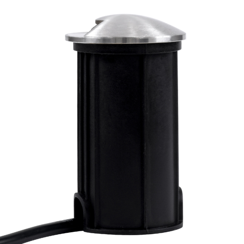 GLOBOSTAR® UNDERGROUND-RENA 90661 Χωνευτό Αρχιτεκτονικό Φωτιστικό Διαδρόμου/Σκαλοπατιού LED 1W 115lm 30° DC 24V Αδιάβροχο IP68 Φυσικό Λευκό 4500K Dimmable - Ανοξείδωτο Ατσάλι 304 / Φ5 x Υ9cm - Q4.2cm - 3 Χρόνια Εγγύηση