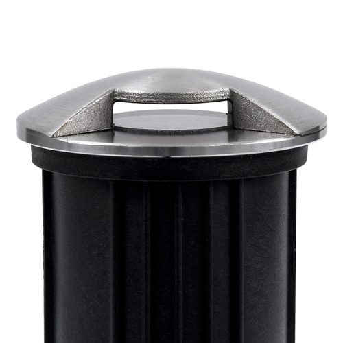 GLOBOSTAR® UNDERGROUND-RENA 90662 Χωνευτό Αρχιτεκτονικό Φωτιστικό Διαδρόμου/Σκαλοπατιού LED 1W 110lm 30° DC 24V Αδιάβροχο IP65 Θερμό Λευκό 2700K Dimmable - Ανοξείδωτο Ατσάλι 304 - Φ5 x Υ9cm / Q4.2cm - 3 Χρόνια Εγγύηση