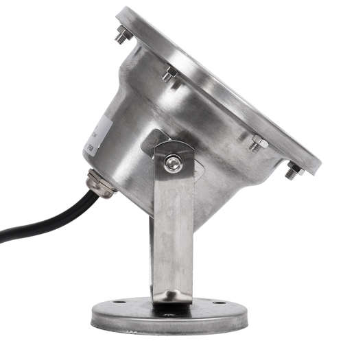 GLOBOSTAR® UNDERWATER-DINA 90676 Υποβρύχιος Προβολέας Σποτ για Σιντριβάνια/Πισίνες LED 6W 660lm 30° DC 24V Αδιάβροχο IP68 Θερμό Λευκό 2700K Dimmable - Ανοξείδωτο Ατσάλι 304 - Μ12 x Π12 x Υ14cm - 3 Χρόνια Εγγύηση