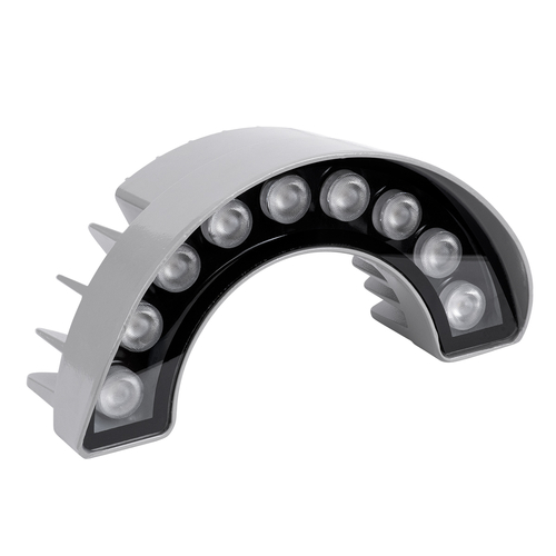 GLOBOSTAR® TREEWINA 90680 Κυρτή Μπάρα Φωτισμού Wall Washer για Φυτά - Δέντρα LED 9W 990lm 30° DC 24V Αδιάβροχο IP65 Θερμό Λευκό 2700K Dimmable - Bridgelux SMD Chip - Γκρι Ανθρακί - Μ20.5 x Π5.5 x Υ11cm - 3 Χρόνια Εγγύηση