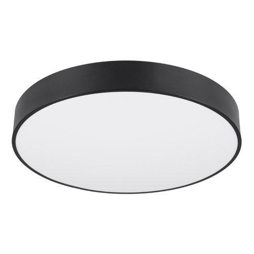 GLOBOSTAR® BURTON 61202 Μοντέρνο Κρεμαστό Φωτιστικό Οροφής LED 75W 8625lm 120° AC 220-240V IP20 Ρυθμιζόμενο Λευκό CCT με Χειριστήριο από 2700K έως 6000K Dimmable - Lumileds SMD Chip - Μαύρο Ματ - Μ60 x Π60 x Υ8cm - 3 Χρόνια Εγγύηση