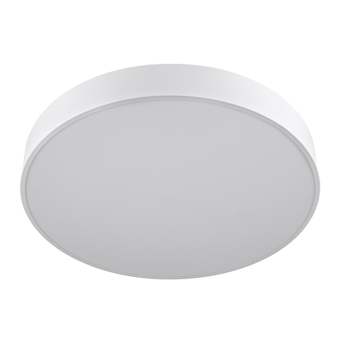 GLOBOSTAR® BURTON 61203-S Μοντέρνο Φωτιστικό Οροφής LED 75W 8625lm 120° AC 220-240V IP20 Ρυθμιζόμενο Λευκό CCT με Χειριστήριο από 2700K έως 6000K Dimmable - Lumileds SMD Chip - Λευκό Ματ - Μ60 x Π60 x Υ8cm - 3 Χρόνια Εγγύηση