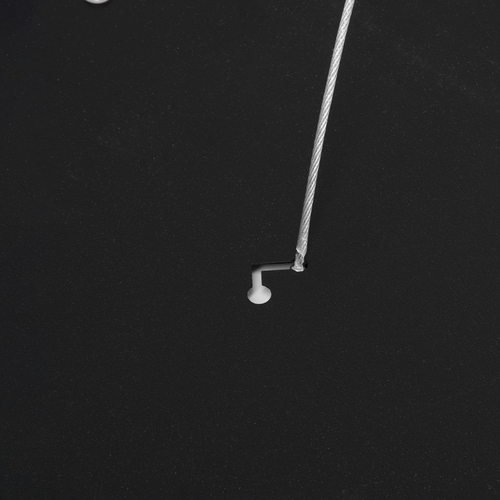 GLOBOSTAR® KAMALA 61208-S Μοντέρνο Φωτιστικό Οροφής LED 75W 8625lm 120° AC 220-240V IP20 Ρυθμιζόμενο Λευκό CCT με Χειριστήριο από 2700K έως 6000K Dimmable - Lumileds SMD Chip - Μαύρο Ματ - Μ60 x Π60 x Υ8cm - 3 Χρόνια Εγγύηση