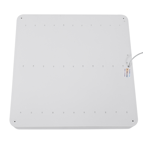 GLOBOSTAR® KAMALA 61209-S Μοντέρνο Φωτιστικό Οροφής LED 75W 8625lm 120° AC 220-240V IP20 Ρυθμιζόμενο Λευκό CCT με Χειριστήριο από 2700K έως 6000K Dimmable - Lumileds SMD Chip - Λευκό Ματ - Μ60 x Π60 x Υ8cm - 3 Χρόνια Εγγύηση