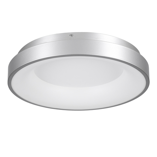 GLOBOSTAR® SALEM 61234 Μοντέρνο Φωτιστικό Οροφής LED 75W 8625lm 120° AC 220-240V IP20 Ρυθμιζόμενο Λευκό CCT με Χειριστήριο από 2700K έως 6000K Dimmable - Lumileds SMD Chip - Γκρι - Μ45 x Π45 x Υ8.5cm - 3 Χρόνια Εγγύηση