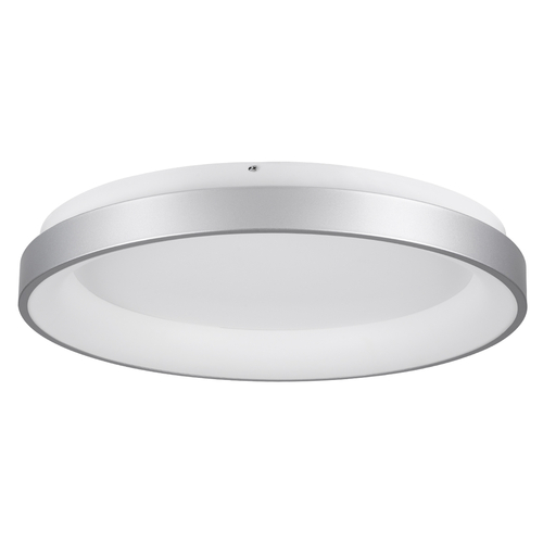 GLOBOSTAR® SALEM 61238 Μοντέρνο Φωτιστικό Οροφής LED 105W 12075lm 120° AC 220-240V IP20 Ρυθμιζόμενο Λευκό CCT με Χειριστήριο από 2700K έως 6000K Dimmable - Lumileds SMD Chip - Γκρι - Μ60 x Π60 x Υ8.5cm - 3 Χρόνια Εγγύηση