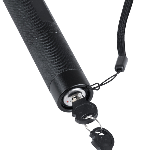 GLOBOSTAR® HANDLAMP 78996 Laser Pointer Χειρός 5Mw 1° DC 5V με Επαναφορτιζόμενη Μπαταρία Li-ion 3.7V 1x18650 4800mAh IP20 Κόκκινο 650nm - Μ15 x Π2.2 x Υ2.2cm - 1 Χρόνο Εγγύηση