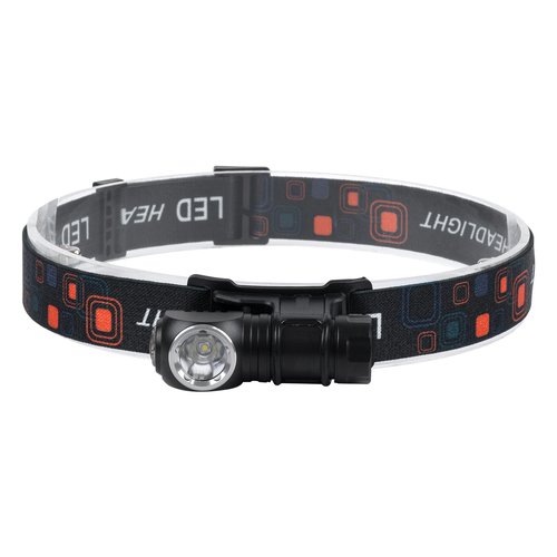 GloboStar® 79040 Φορητός Φακός Κεφαλής Επαναφορτιζόμενος LED Luminus SST20 10W 1000lm 30° Μοιρών με 1 x 16340 Μπαταρία 800mAh USB 2.0 3 Modes Αδιάβροχο IP54 Ψυχρό Λευκό 6000K