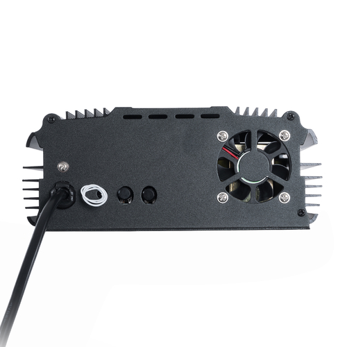 GloboStar® 79624 Μηχανή Οπτικής Ίνας Μονής Κεφαλής - Fiber Optic Light Machine Single Head LED 45W AC 220-240V με Ασύρματο Χειριστήριο RF 2.4Ghz Μ29 x Π20 x Υ8.5cm RGBW - 2 Years Warranty