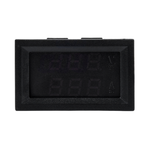 GLOBOSTAR® VOLTAMPERE 79988 Ψηφιακό Όργανο Μέτρησης Τάσης Βολτόμετρο από DC 0 έως 100V & Αμπερόμετρο από 0 έως 9.99A με Οθόνη LED IP20 Κόκκινο & Πορτοκαλί - Μ5 x Π1.5 x Υ3cm - 2 Χρόνια Εγγύηση