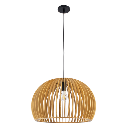 GLOBOSTAR® SCANDINAVIA 01699 Boho Κρεμαστό Φωτιστικό Οροφής με Ντουί 1 x E27 AC 220-240V IP20 - Μπεζ - Μ44 x Π44 x Υ28cm