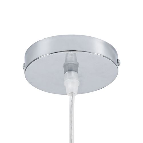 GLOBOSTAR® CUBA 01718 Boho Κρεμαστό Φωτιστικό Οροφής με Ντουί 1 x E27 AC 220-240V IP20 - Καφέ - Μ43 x Π43 x Y30cm