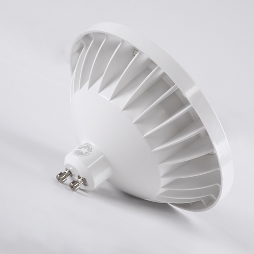 GLOBOSTAR® SPOTAR 60131 Σποτ GU10 AR111 LED 12W 1128lm 36° AC 220-240V IP20 Θερμό Λευκό 2700K Dimmable - Μ11 x Π11 x Υ6.6cm - 3 Χρόνια Εγγύηση