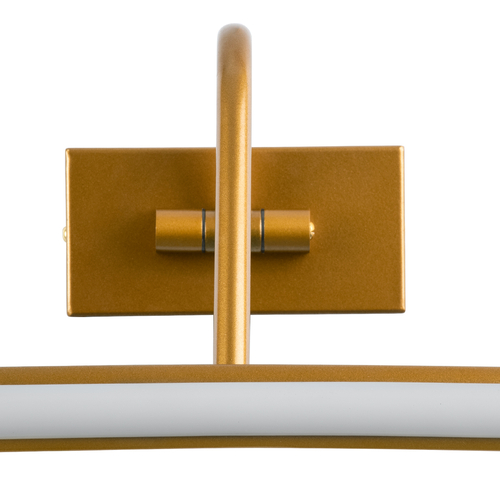 GLOBOSTAR® MIRA 60435 Μοντέρνο Φωτιστικό Τοίχου - Απλίκα Καθρέπτη Μπάνιου LED 12W 1400lm 120° AC 220-240V IP20 Φυσικό Λευκό 4500K - Lumileds SMD Chip & TÜV SÜD Driver - Χάλκινο - Μ60 x Π20 x Υ13cm - 3 Χρόνια Εγγύηση