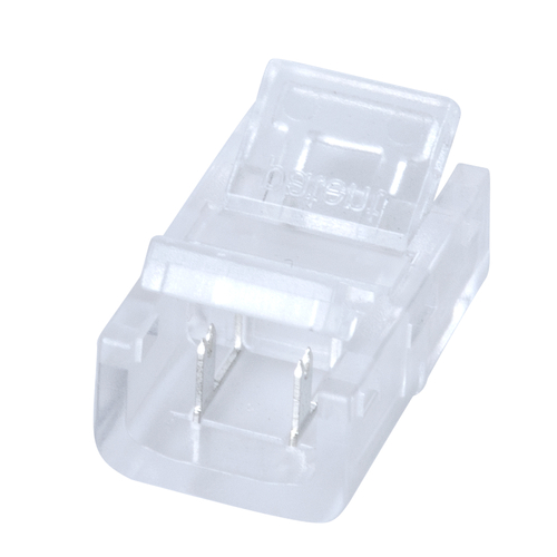 GLOBOSTAR® STRIPART 70683 Ενωτικός Ταχυσύνδεσμος για Μονόχρωμη Ταινία LED 2Pin 8mm σε Μονόχρωμη Ταινία LED 2Pin 8mm IP20 - Μ1.7 x Π1.1 x Υ0.7cm