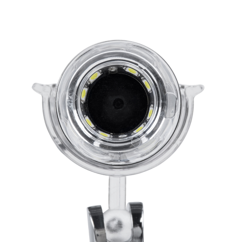 GLOBOSTAR® MICROCAM 79995 Ψηφιακό Ηλεκτρονικό Μικροσκόπιο / Κάμερα 2MP 1600x1200px με x1600 Zoom Mode & 8 LED DC 5V με USB-C IP20 - Μ3.5 x Π3.5 x Υ12cm - 2 Χρόνια Εγγύηση
