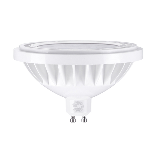 GLOBOSTAR® SPOTAR 60129 Σποτ GU10 AR111 LED 12W 1200lm 36° AC 220-240V IP20 Ψυχρό Λευκό 6000K Dimmable - Μ11 x Π11 x Υ6.6cm - 3 Χρόνια Εγγύηση