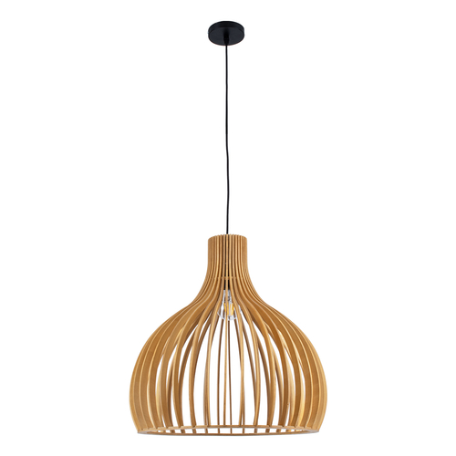 GLOBOSTAR® SCANDINAVIA 01701 Boho Κρεμαστό Φωτιστικό Οροφής με Ντουί 1 x E27 AC 220-240V IP20 - Μπεζ - Μ45 x Π45 x Υ45cm