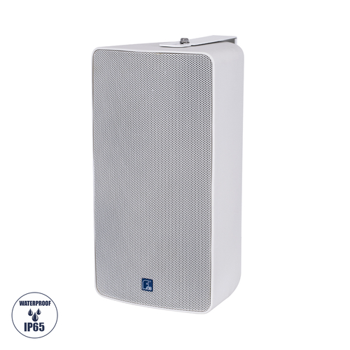 GloboStar® FDB ES108WT 98005 Facilities Speaker - Παθητικό Ηχείο Εγκαταστάσεων Επιτοίχιο με Μετασχηματιστή 100V & 16Ω - 150W RMS (600W Peak) - 1 x 8 Inches LF & 1 x 1 Inches HF - Αδιάβροχο IP65 - Λευκό - Μ24 x Π28.5 x Υ45cm