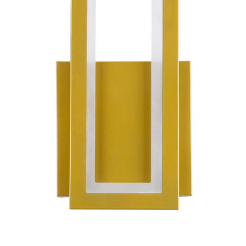 GLOBOSTAR® TIARA 61328 Μοντέρνο Φωτιστικό Τοίχου - Απλίκα LED 12W 1440lm 300° AC 220-240V IP20 Ρυθμιζόμενο Λευκό CCT με On/Off 2700K/4500K/6000K - Lumileds SMD Chip - Χρυσό Βούρτσας - Μ12.5 x Π4 x Υ32cm - 3 Χρόνια Εγγύηση