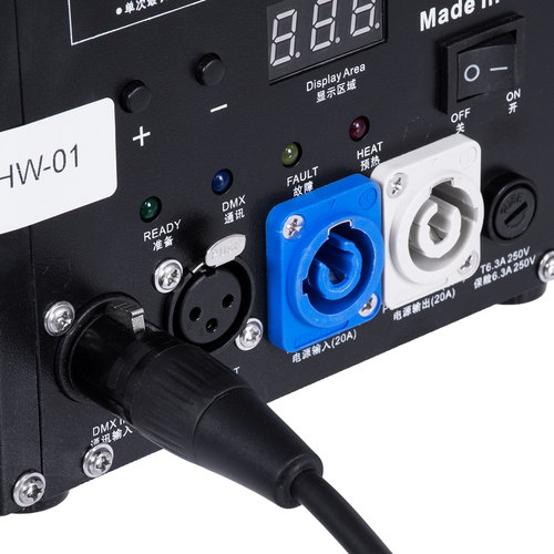 GLOBOSTAR® SPARKLE 51148 Stage Μηχανή Δαπέδου Άκαυστων Σπινθήρων Εφέ Συντριβανιού 600W AC 220-240V IP20 DMX512 Protocol & RF Ασύρματο Χειριστήριο - Μ18 x Π16.5 x Υ24cm - 1 Χρόνο Εγγύηση