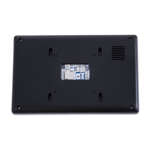 GloboStar® 86061 Σετ Θυροτηλεόρασης με Έγχρωμη Οθόνη Αφής 7 και Κάμερα 1080P HD & 4 Επαγωγικά Κλειδιά για Ηλεκτρονικές Κλειδαριές - Μαύρο - Ασημί