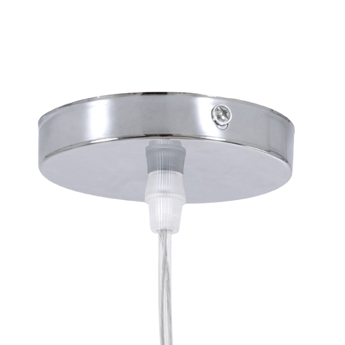 GLOBOSTAR® COMORES 01727 Boho Κρεμαστό Φωτιστικό Οροφής με Ντουί 1 x E27 AC 220-240V IP20 - Μπεζ - Μ40 x Π40 x Y20cm