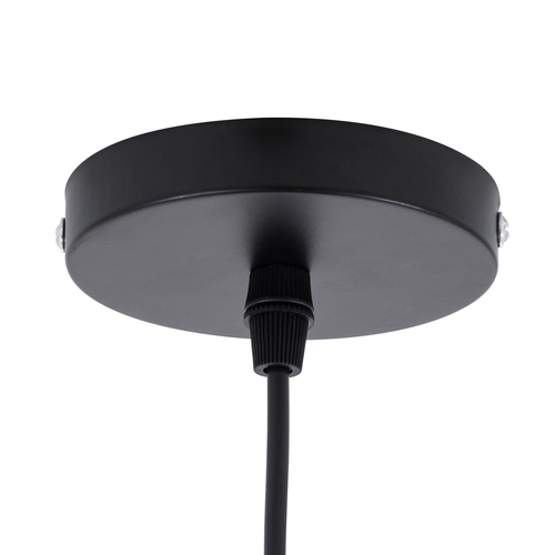 GLOBOSTAR® CUBA 01770 Boho Κρεμαστό Φωτιστικό Οροφής με Ντουί 1 x E27 AC 220-240V IP20 - Καφέ - Μ100 x Π100 x Y55cm