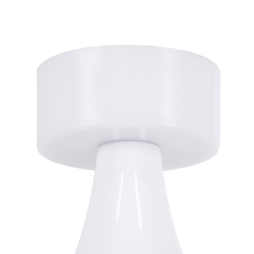 GloboStar® DOLLY 76466 Επιτραπέζιο Φωτιστικό Πορτατίφ LED 1.5W 105lm 120° DC 5V IP44 CCT Θερμό Λευκό 2700K - Φυσικό Λευκό 4500K - Ψυχρό Λευκό 6000K Dimmable Λευκό Πλαστικό - Μ9 x Π9 x Υ21cm - 2 Xρόνια Εγγύηση