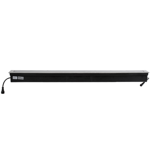 GLOBOSTAR® UNDERGROUND-REMVI 90195 Χωνευτή Μπάρα Φωτισμού Wall Washer LED 24W 2040lm 10° DC 24V Αδιάβροχο IP68 RGBW Dimmable DMX512 - Ανοξείδωτο Ατσάλι 304 - Μ100 x Π9 x Υ7.2cm/ Μ98.2 x Π7.6cm - 3 Χρόνια Εγγύηση