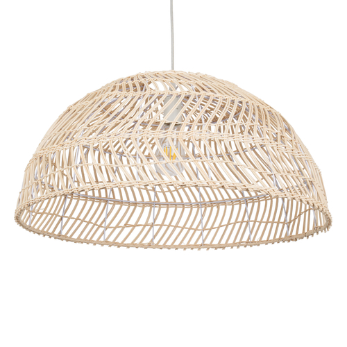 GLOBOSTAR® COMORES 01728 Boho Κρεμαστό Φωτιστικό Οροφής με Ντουί 1 x E27 AC 220-240V IP20 - Μπεζ - Μ60 x Π60 x Y29cm