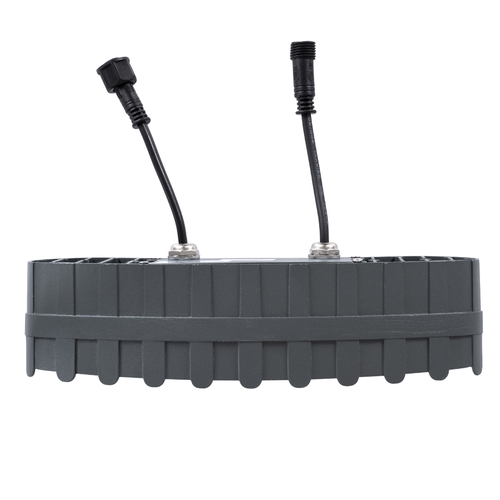 GloboStar® TREELIGHT-KINA 90231 Κυρτή Μπάρα Φωτισμού Wall Washer με Αντιθαμβωτική Γρίλια Ειδική για Φυτά - Δέντρα LED 18W 1530lm 15° DC 24V Αδιάβροχο IP65 L24.5 x W7 x H8cm Αρχιτεκτονικό Πορτοκαλί 2200K - Γκρι Ανθρακί - 3 Years Warranty