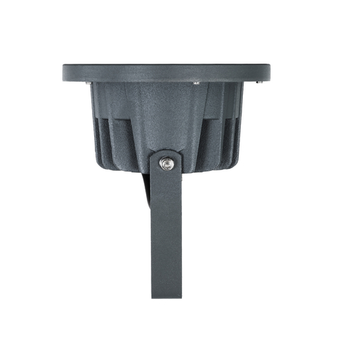 GLOBOSTAR® TREETZINA 90353 Φωτιστικό Σποτ για Φυτά - Δέντρα με Βάση Κήπου / Καρφωτό LED 6W 510lm 10° DC 24V Αδιάβροχο IP65 Ultra Θερμό Λευκό 2200K Dimmable - Bridgelux SMD Chip - Γκρι Ανθρακί - Μ14 x Π12.5 x Υ12.5cm - 3 Χρόνια Εγγύηση