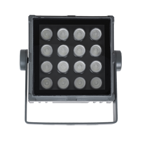 GLOBOSTAR® FLOODTINY 90370 Προβολέας Σποτ Wall Washer LED 27W 2295lm 3° DC 24V Αδιάβροχο IP65 Πολύχρωμο RGBW Dimmable DMX512 - Bridgelux SMD Chip - Γκρι Ανθρακί - Μ13.8 x Π16.4 x Υ7cm - 3 Χρόνια Εγγύηση
