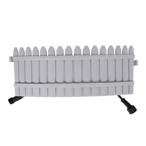 GLOBOSTAR® TREEJINA 90691 Κυρτή Μπάρα Φωτισμού Wall Washer για Φυτά - Δέντρα LED 18W 1710lm 10° DC 24V Αδιάβροχο IP67 Φυσικό Λευκό 4500K Dimmable - Bridgelux SMD Chip - Γκρι Ανθρακί - Μ29 x Π11 x Υ10.5cm - 3 Χρόνια Εγγύηση