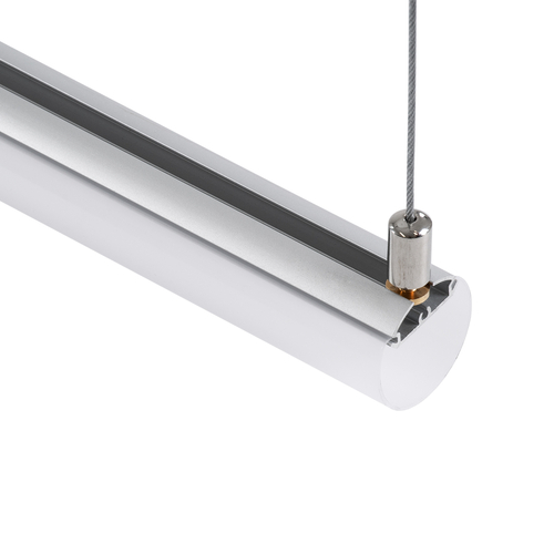 GLOBOSTAR® SUSPENSION 70897 Σύστημα Κρέμασης με 2 Ρυθμιζόμενες Ντίζες & Εξαρτήματα Ειδικό για Προφίλ Αλουμινίου - Μ1 x Π1 x Υ200cm