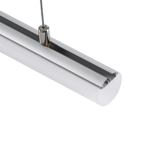 GLOBOSTAR® SUSPENSION 70897 Σύστημα Κρέμασης με 2 Ρυθμιζόμενες Ντίζες & Εξαρτήματα Ειδικό για Προφίλ Αλουμινίου - Μ1 x Π1 x Υ200cm