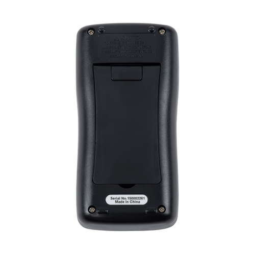 GloboStar® 79975 Ψηφιακό Φορητό Πολύμετρο Data Retantion True RMS Intelligent Automation Μπαταρίας 2 x AAA (Δεν Περιλαμβάνονται) Μετρητής Τάσης AC/DC - Θερμοκρασία - Αμπερόμετρο - Voltmeter - Καπασιτόμετρο - Ohm - Μαύρο