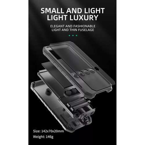 GloboStar® 79976 Ψηφιακό Φορητό Πολύμετρο Data Retantion True RMS Intelligent Automation AI Μπαταρίας 2 x AAA (Δεν Περιλαμβάνονται) με Οπίσθιο Φωτισμό Μετρητής Τάσης AC/DC - Θερμοκρασία - Αμπερόμετρο - Voltmeter - Καπασιτόμετρο - Ohm - Μαύρο