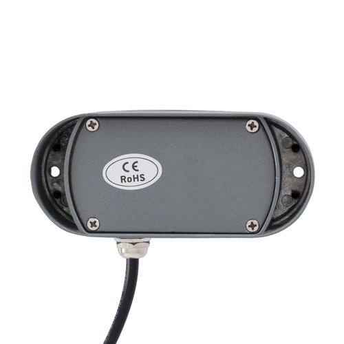 GLOBOSTAR® WINDOWCURBA 90110 Φωτιστικό Ανάδειξης Παραθύρων LED 6W 540lm 3° x 262° DC 24V Αδιάβροχο IP65 Θερμό Λευκό 2700K Dimmable - CREE XPE Chip - Γκρι Ανθρακί - Μ12 x Π5.3 x Υ6.5cm - 3 Χρόνια Εγγύηση