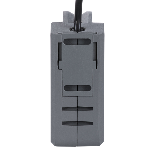 GLOBOSTAR® WINDOWCORNA 90113 Γωνιακό Φωτιστικό Ανάδειξης Παραθύρων LED 6W 570lm 3° x 172° DC 24V Αδιάβροχο IP65 Φυσικό Λευκό 4500K Dimmable - CREE XPE Chip - Γκρι Ανθρακί - Μ12 x Π4 x Υ12cm - 3 Χρόνια Εγγύηση