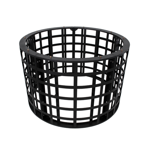 GloboStar® BASULCO 90248 Μεταλλικό Cabinet με Διάμετρο D150cm για Δημιουργία Στρόγγυλου LED Video Wall Curved με τα Εύκαμπτα Πλακίδια Ψηφιακής Οθόνης 32x16cm SKU:90232 IP20 - Φ150 x Υ96cm