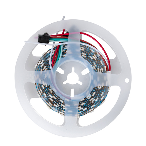 GLOBOSTAR® DIGIPRO 90606 Ψηφιακή Pixel Addressable Ταινία LED 14.4W/m 1152lm/m 120° DC 5V IP20 60 x SMD 5050 Chip/m 20 x Pixel/m Πολύχρωμο RGB Dimmable SPI/TTL Protocol IC WS2812/SK6812 - Μ2000 x Π6 x Υ2mm - Ρολό 2 Μέτρων - 5 Χρόνια Εγγύηση